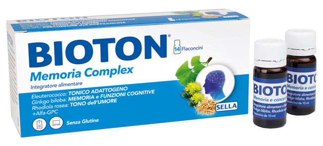 BIOTON MEMORIA COMPLEX 14 FLACONCINI DA 10 ML - Farmacia De Pasquale