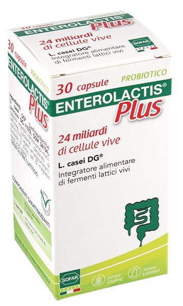 ENTEROLACTIS PLUS 30 CAPSULE - Farmacia De Pasquale