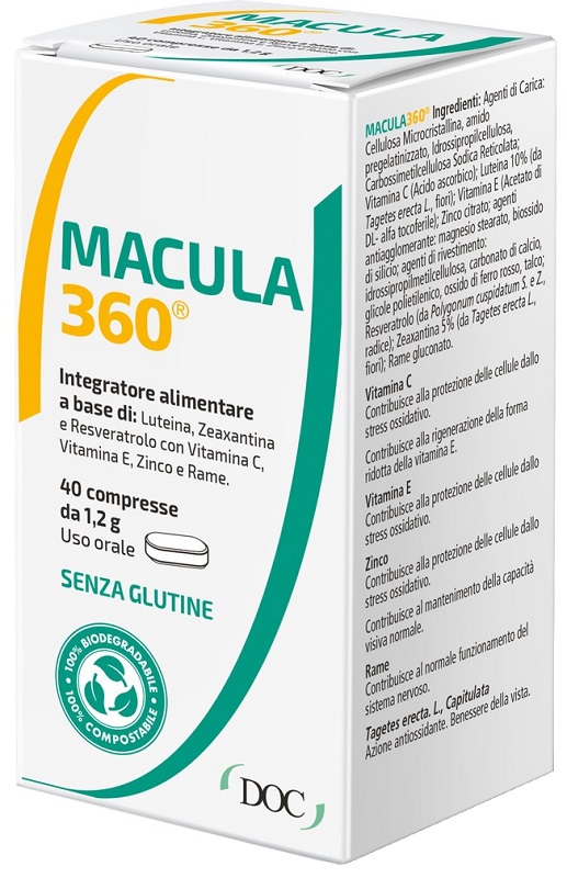 MACULA 360 40 COMPRESSE - Farmacia De Pasquale