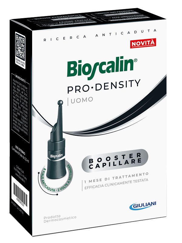 BIOSCALIN PRO DENSITY UOMO BOOSTER CAPILLARE 8 FIALE X 2,5ML - Farmacia De Pasquale