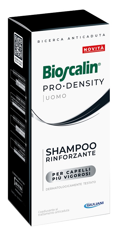 BIOSCALIN PRO DENSITY UOMO SHAMPOO RINFORZANTE 200 ML - Farmacia De Pasquale