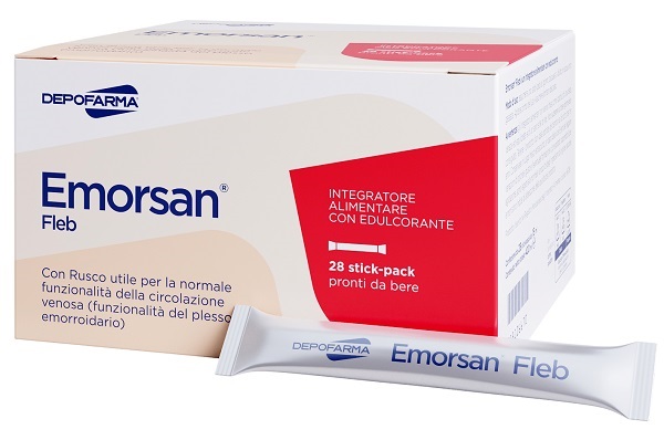 EMORSAN FLEB 28 STICK DA 15 ML - Farmacia De Pasquale