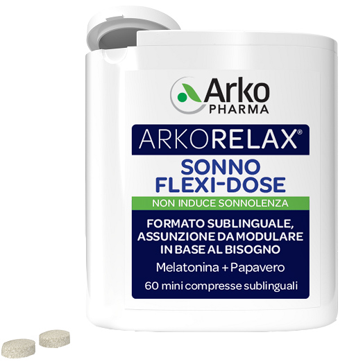 ARKORELAX SONNO FLEXI DOSE 60 MINI COMPRESSE - Farmacia De Pasquale