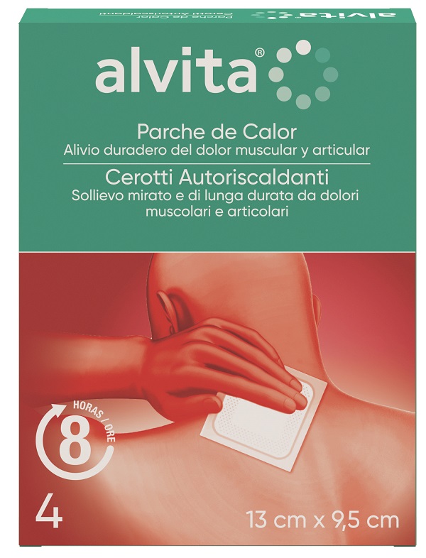 CEROTTO AUTORISCALDANTE ALVITA 4 PEZZI - Farmacia De Pasquale