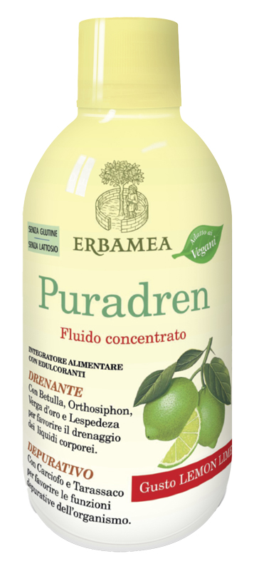 PURADREN LEMON LIME 500 ML - Farmacia De Pasquale
