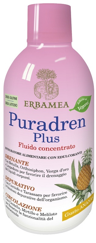 PURADREN PLUS ANANAS 500 ML - Farmacia De Pasquale