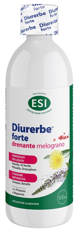 ESI DIURERBE FORTE DRENANTE MELOGRANO 500 ML - Farmacia De Pasquale