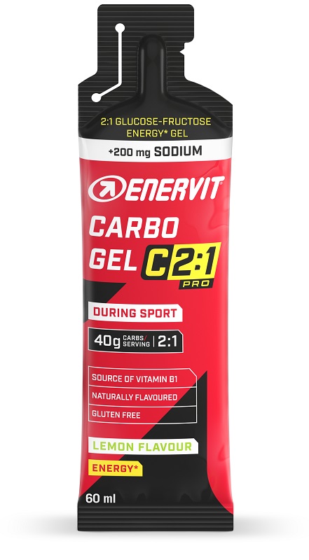 ENERVIT C2 1 PRO CARBO GEL LEMON CON SODIO 60 ML - Farmacia De Pasquale
