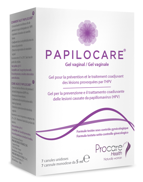 PAPILOCARE GEL VAGINALE 7 CANNULE MONODOSE X 5 ML - Farmacia De Pasquale
