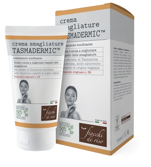 FIOCCHI DI RISO CREMA SMAGLIATURE TASMADERMIC 150 ML - Farmacia De Pasquale
