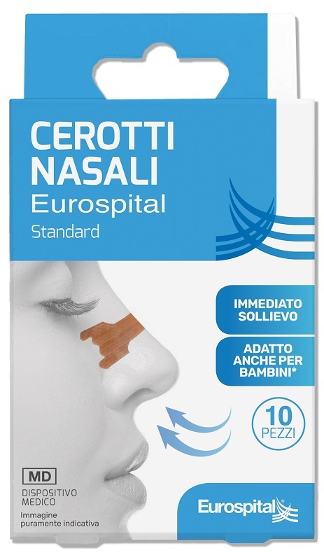 CEROTTI NASALI STANDARD 5,6X1,8CM 10 PEZZI - Farmacia De Pasquale