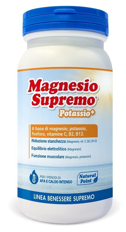 MAGNESIO SUPREMO POTASSIO+ 150 G - Farmacia De Pasquale