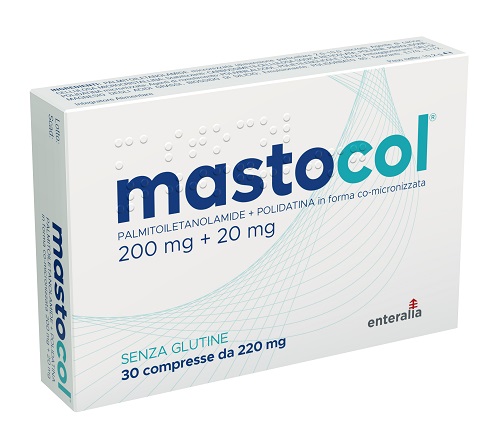 MASTOCOL 30 PALMITOILETANOLAMIDE 200 MG + POLIDATINA FORMA CO MICRONIZZATA 20 MG 30 COMPRESSE - Farmacia De Pasquale