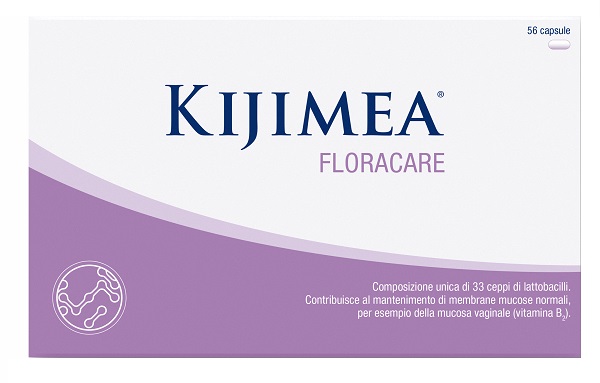 KIJIMEA FLORACARE 56 CAPSULE SENZA EDULCORANTI SENZA GLUTINE SENZA LATTOSIO - Farmacia De Pasquale