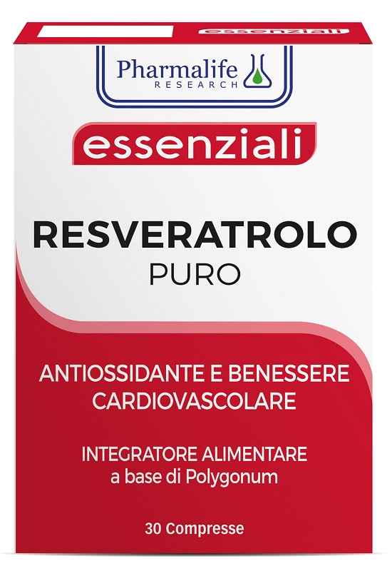 RESVERATROLO PURO 30 COMPRESSE - Farmacia De Pasquale