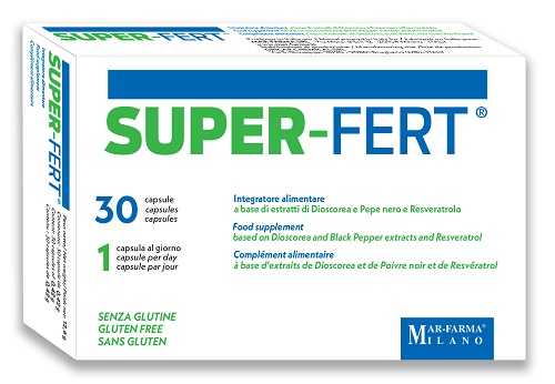 SUPER FERT 30 CAPSULE - Farmacia De Pasquale