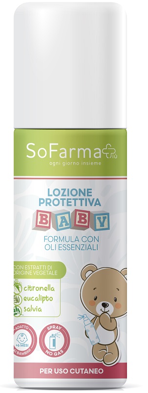 LOZIONE PROTETTIVA BABY SPRAY NO GAS 75 ML SOFARMAPIU' - Farmacia De Pasquale