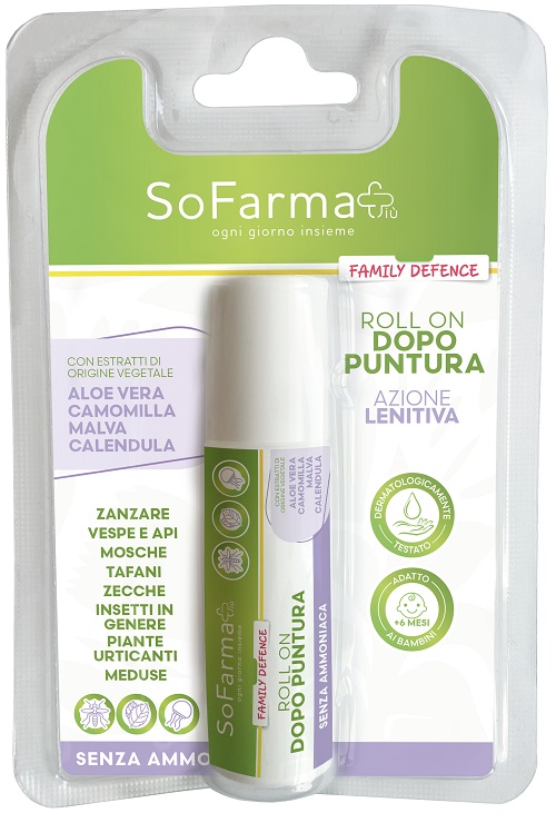 ROLL ON DOPO PUNTURA NATURALE 20 ML SOFARMAPIU' - Farmacia De Pasquale
