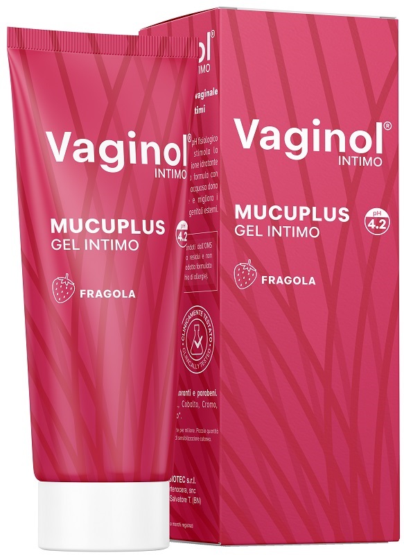 VAGINOL MUCUPLUS GEL FRAGOLA 50 ML - Farmacia De Pasquale