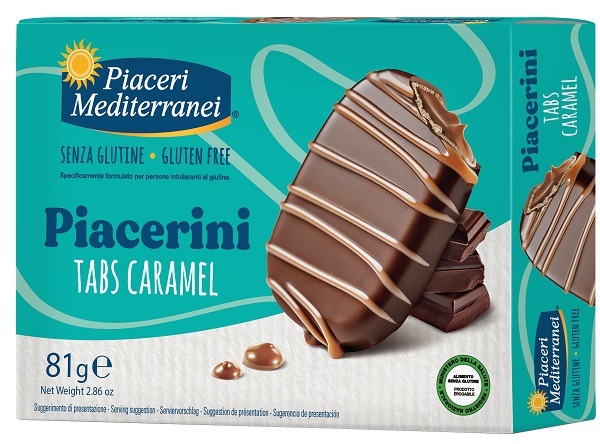 PIACERI MEDITERRANEI PIACERINI TABS CARAMEL 81 G - Farmacia De Pasquale