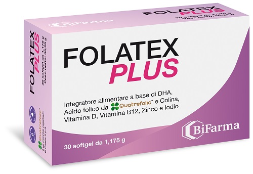 FOLATEX PLUS 30 SOFTGEL - Farmacia De Pasquale