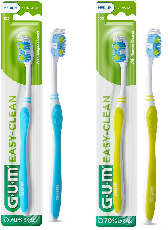 GUM EASY CLEAN TOOTHBRUSH - Farmacia De Pasquale