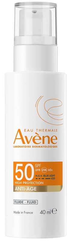 EAU THERMALE AVENE SOLARE FLUIDO ANTI-ETA' SPF 50 40 ML - Farmacia De Pasquale