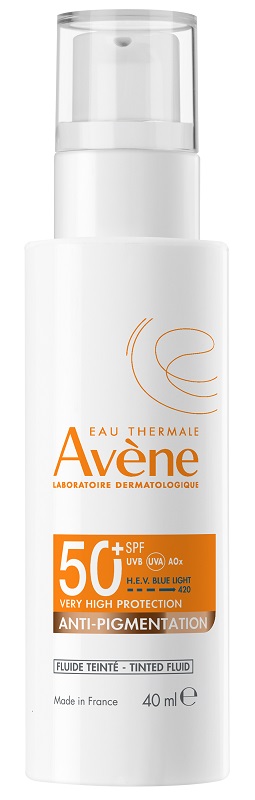 EAU THERMALE AVENE SOLARE FLUIDO COL ANTIMACCHIE SPF 50+ 40 ML - Farmacia De Pasquale