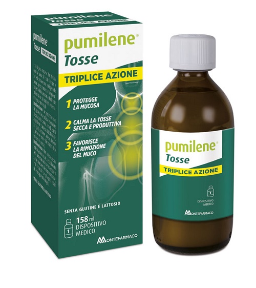 PUMILENE TOSSE SCIROPPO 158 ML - Farmacia De Pasquale