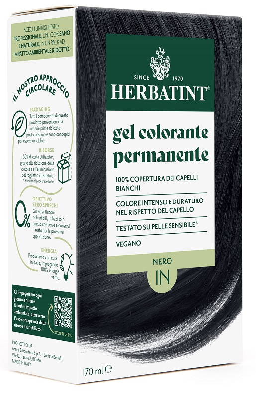 HERBATINT 1N NERO 170 ML - Farmacia De Pasquale