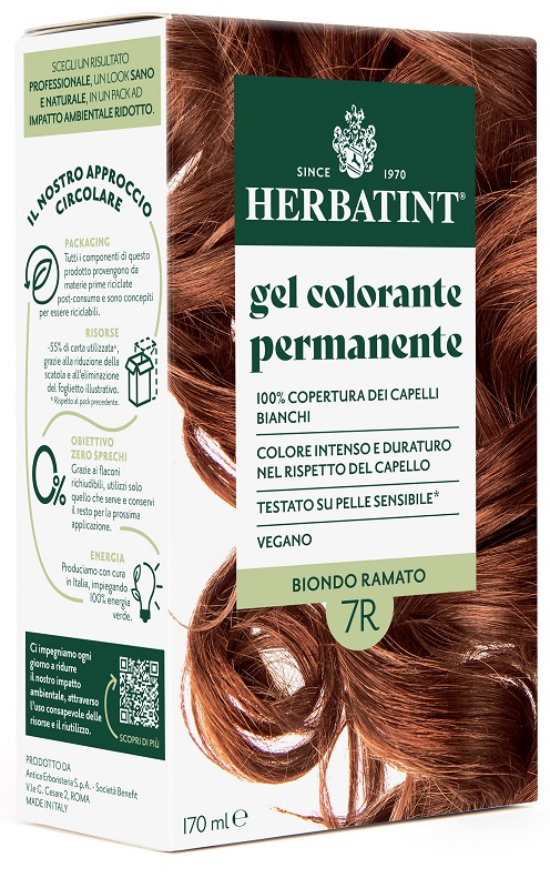 HERBATINT 7R BIONDO RAMATO 170 ML - Farmacia De Pasquale
