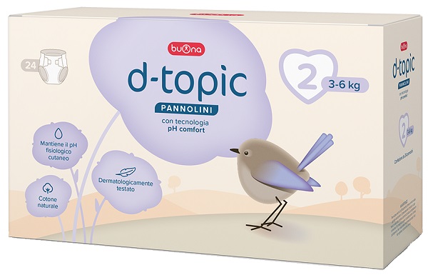 D-TOPIC PANNOLINI TAGLIA 2 24 PEZZI - Farmacia De Pasquale