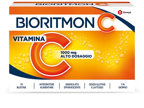 BIORITMON C 1000MG VITAMINA C 10 BUSTINE - Farmacia De Pasquale