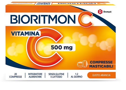 BIORITMON C 500MG VITAMINA C 20 COMPRESSE MASTICABILI - Farmacia De Pasquale