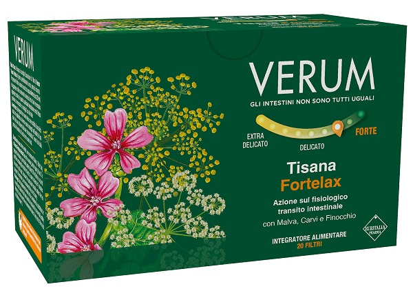 VERUM FORTELAX TISANA 20 FILTRI NEW - Farmacia De Pasquale