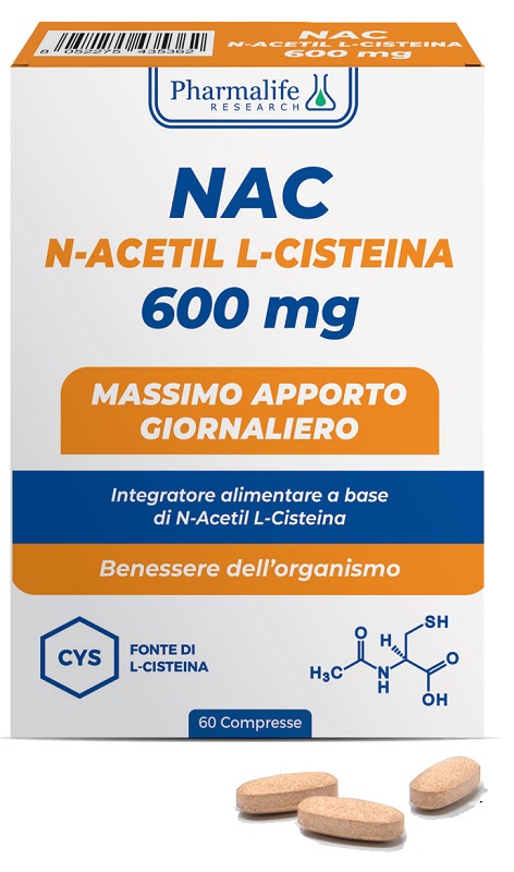 NAC 600MG 60 COMPRESSE - Farmacia De Pasquale