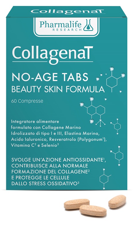 COLLAGENAT NO-AGE TABS 60 COMPRESSE - Farmacia De Pasquale