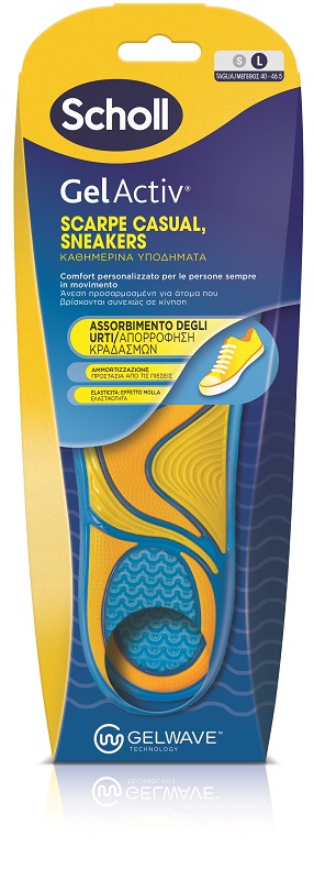SCHOLL GELACTIV SCARPE CASUAL SNEAKERS MISURA LARGE NUOVA SERIE 2025 1 PAIO - Farmacia De Pasquale
