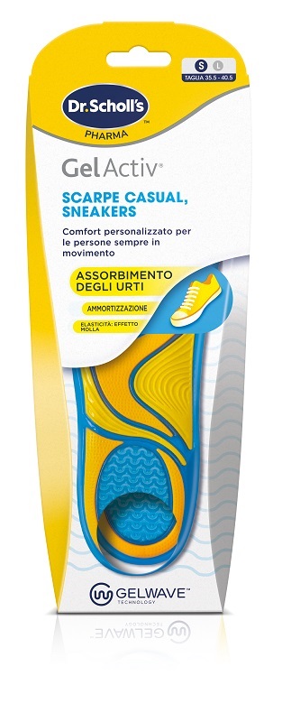 SCHOLL GELACTIV SCARPE CASUAL SNICKERS MISURA SMALL NUOVA SERIE 2025 1 PAIO - Farmacia De Pasquale