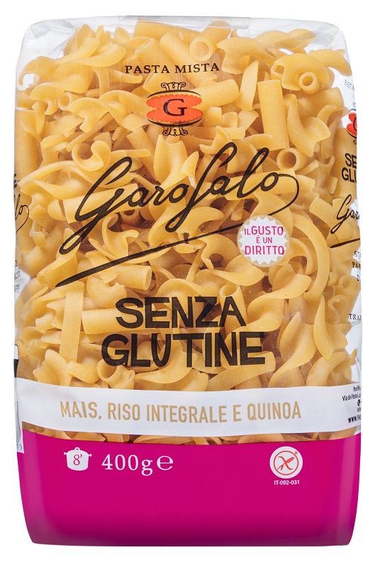 GAROFALO PASTA MISTA DI MAIS RISO INTEGRALE E QUINOA 400 G - Farmacia De Pasquale