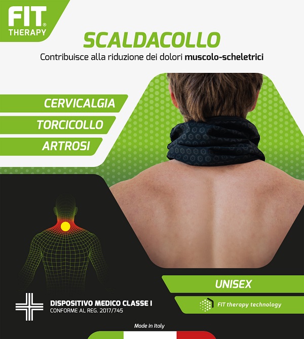 SCALDACOLLO FIT THERAPY NERO TAGLIA UNICA - Farmacia De Pasquale