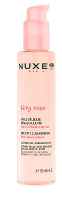 NUXE VERY ROSE DELICATE CLEANSING OIL 150 ML - Farmacia De Pasquale