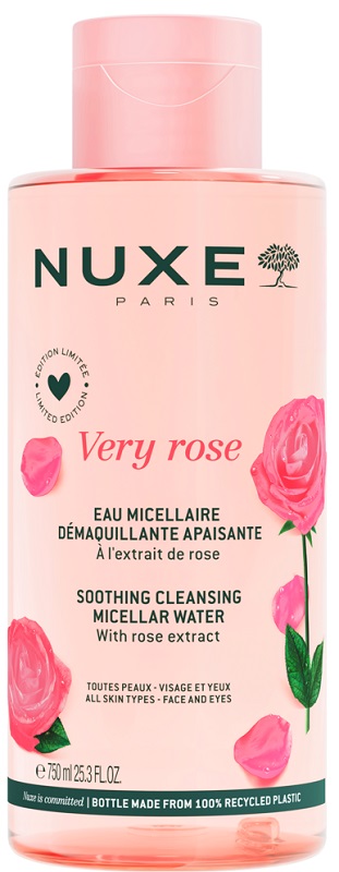 NUXE VERY ROSE MICELLAR WATER 750 ML - Farmacia De Pasquale