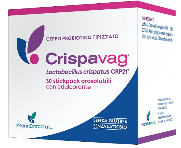 CRISPAVAG 30 STICK 1,2 G CON EDULCORANTE SENZA GLUTINE SENZA LATTOSIO - Farmacia De Pasquale