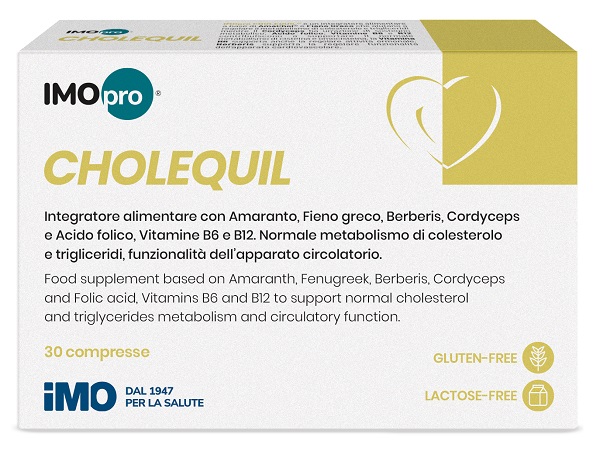 IMOPRO CHOLEQUIL 30 COMPRESSE NUOVA FORMULAZIONE - Farmacia De Pasquale