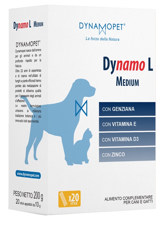 DYNAMO L MEDIUM 20 STICK DA 10 G - Farmacia De Pasquale