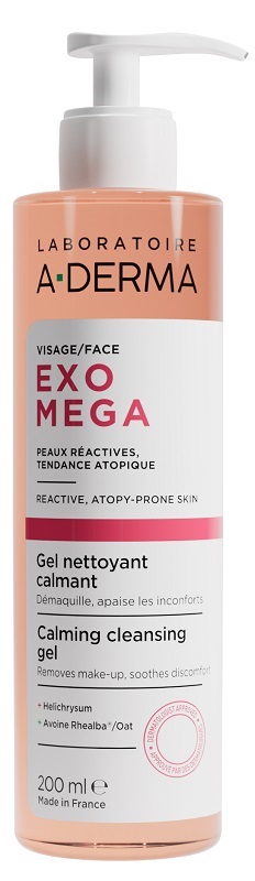 EXOMEGA VISO GEL-DETERGENTE LENITIVO 200 ML - Farmacia De Pasquale