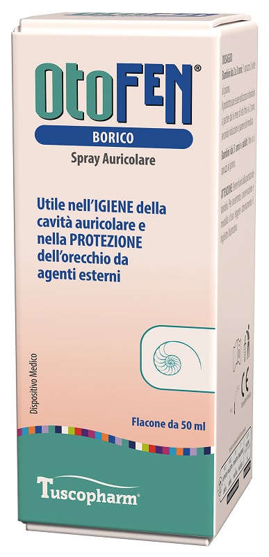 OTOFEN BORICO SPRAY AURICOLARE 50 ML - Farmacia De Pasquale