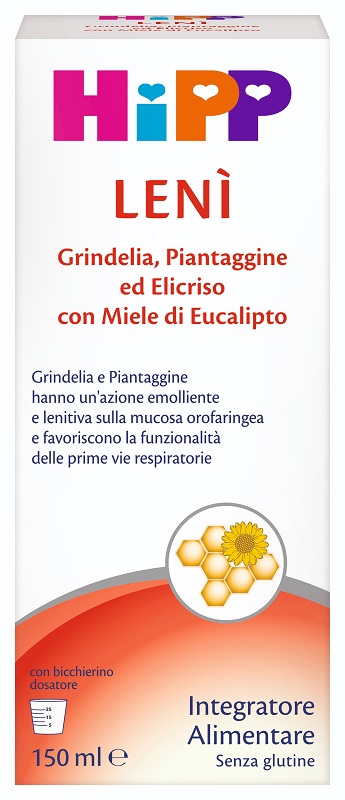 HIPP LENI' 150 ML SENZA GLUTINE - Farmacia De Pasquale