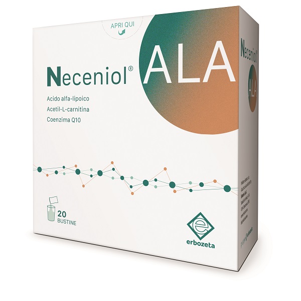 NECENIOL ALA 20 BUSTINE CON EDULCORANTI SENZA GLUTINE NATURALMENTE PRIVO DI LATTOSIO - Farmacia De Pasquale